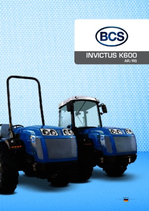 Трактори 4WD BCS Invictus K600 AR