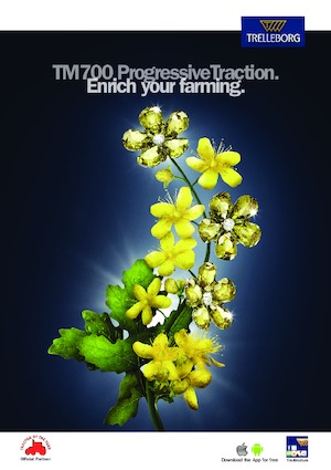 Сільськогосподарські шини Trelleborg TM700 ProgressiveTraction 480/70R38 145 D