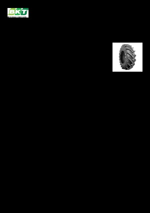 Сільськогосподарські шини BKT TR 136 16.9 - 30