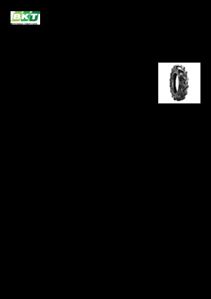 Сільськогосподарські шини BKT TR 144 8 - 16
