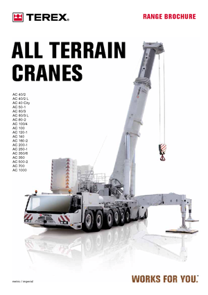 всюдихідні крани Terex-Demag AC 100/4 (8x6x8)