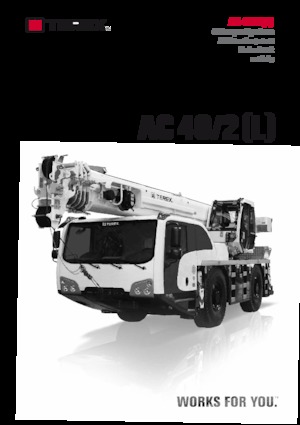 всюдихідні крани Terex-Demag AC 40/2