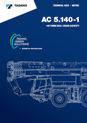 всюдихідні крани Tadano AC 5.140-1
