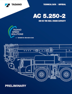 всюдихідні крани Tadano AC 5.250-2