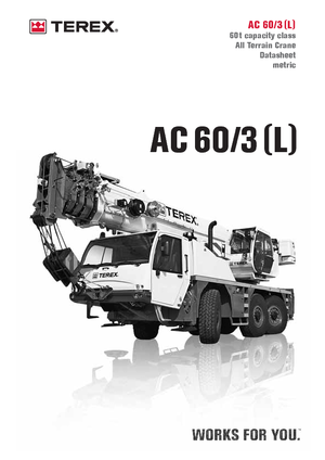 всюдихідні крани Terex-Demag AC 60/3 (6x6x6)