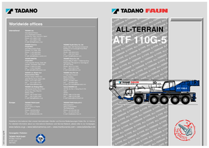 всюдихідні крани Tadano ATF110G-5 