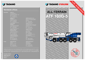 всюдихідні крани Tadano ATF 160 G 5 (10x8x8)