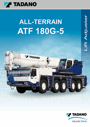 всюдихідні крани Tadano ATF 180 G 5 (10x8x10)