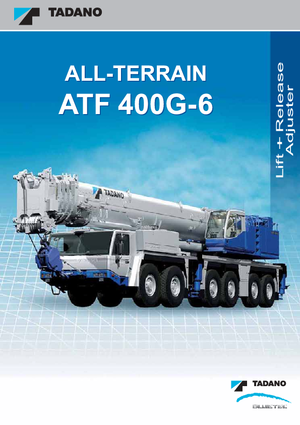 всюдихідні крани Tadano ATF400G-6 