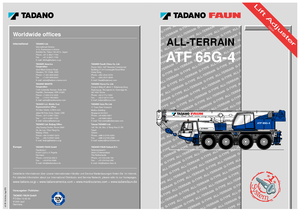 всюдихідні крани Tadano ATF 65 G 4 (8x6x8)