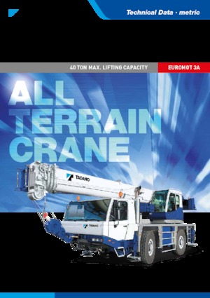 всюдихідні крани Tadano ATF 40G-2