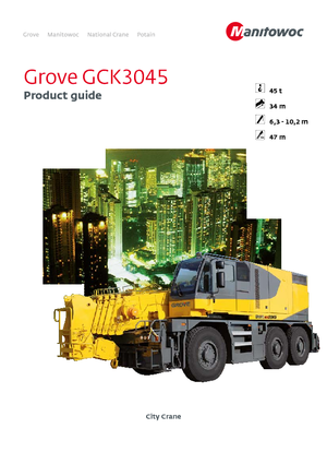 всюдихідні крани Grove GCK3045 