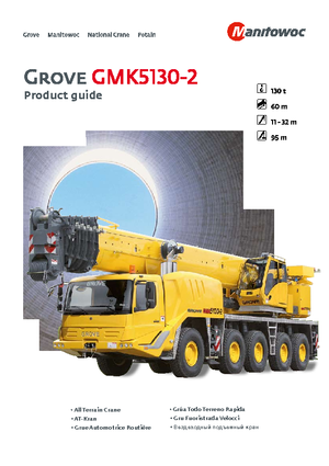 всюдихідні крани Grove GMK5130-2 