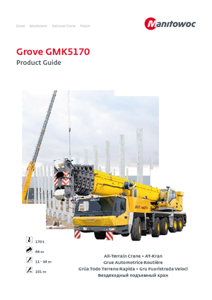 всюдихідні крани Grove GMK5170-1