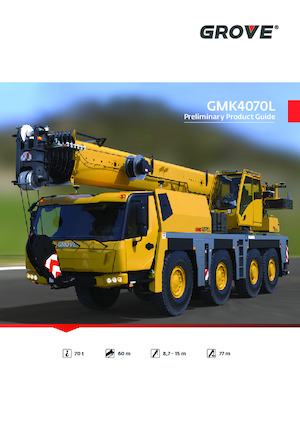 всюдихідні крани Grove GMK4070L