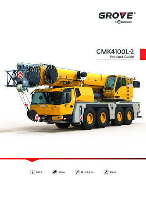 всюдихідні крани Grove GMK4100L-2