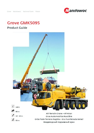 всюдихідні крани Grove GMK5095 