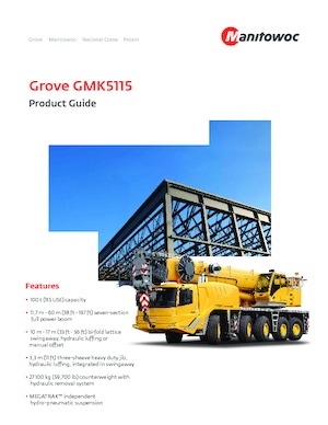 всюдихідні крани Grove GMK5115