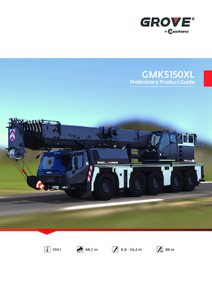 всюдихідні крани Grove GMK5150XL
