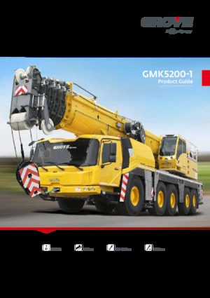 всюдихідні крани Grove GMK5200-1 