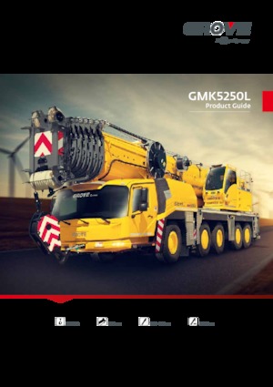 всюдихідні крани Grove GMK5250L 
