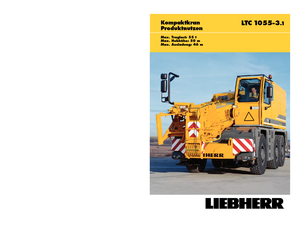 всюдихідні крани Liebherr LTC 1055-3.1 (6x6x6)