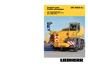 всюдихідні крани Liebherr LTC 1055-3.1 (6x6x6)
