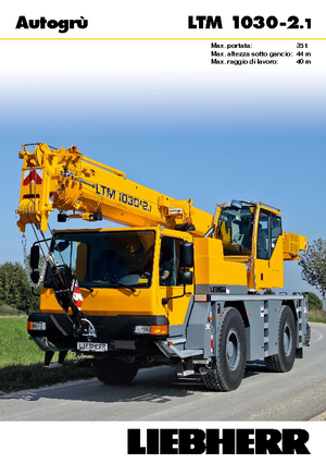 всюдихідні крани Liebherr LTM 1030-2.1 