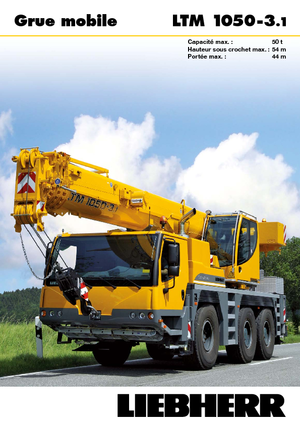 всюдихідні крани Liebherr LTM 1050-3.1 