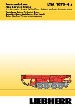 всюдихідні крани Liebherr LTM 1070-4.1 (8x6x8)