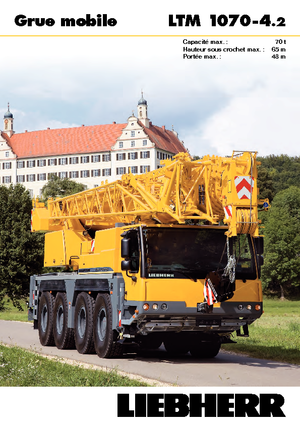 всюдихідні крани Liebherr LTM 1070-4.2 