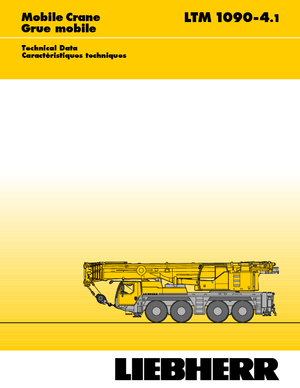 всюдихідні крани Liebherr LTM 1090-4.1 (8x6x8)
