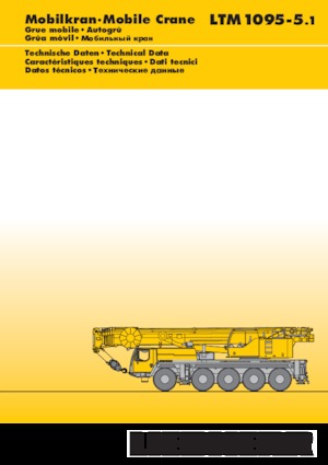 всюдихідні крани Liebherr LTM 1095-5.1 