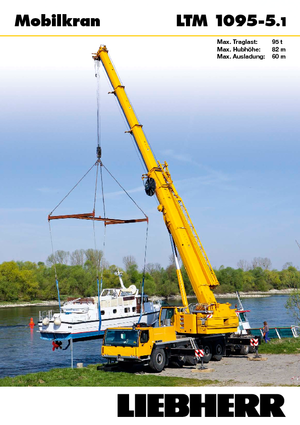 всюдихідні крани Liebherr LTM 1095-5.1 