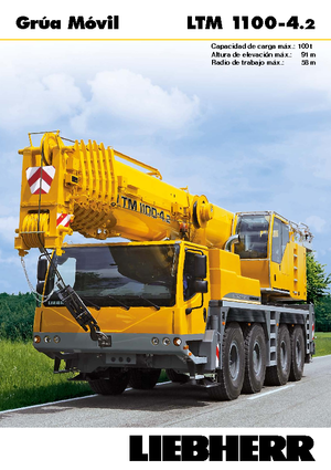 всюдихідні крани Liebherr LTM 1100-4.2