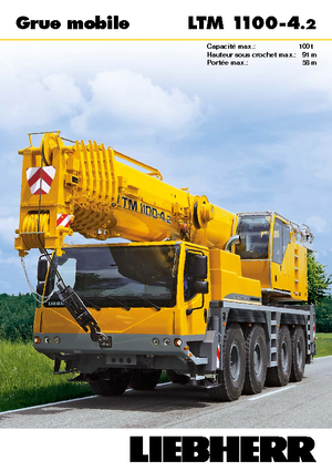 всюдихідні крани Liebherr LTM 1100-4.2