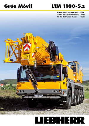 всюдихідні крани Liebherr LTM 1100-5.2 
