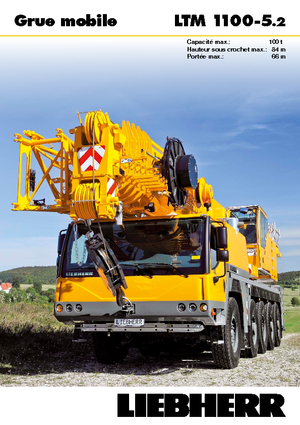 всюдихідні крани Liebherr LTM 1100-5.2 