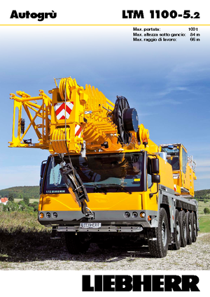 всюдихідні крани Liebherr LTM 1100-5.2 