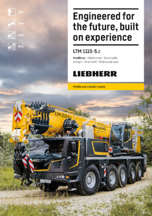 всюдихідні крани Liebherr LTM 1110-5.2