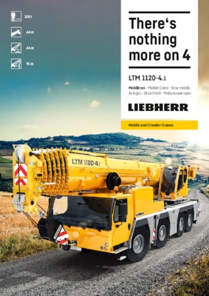 всюдихідні крани Liebherr LTM 1120-4.1 