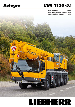 всюдихідні крани Liebherr LTM 1130-5.1 