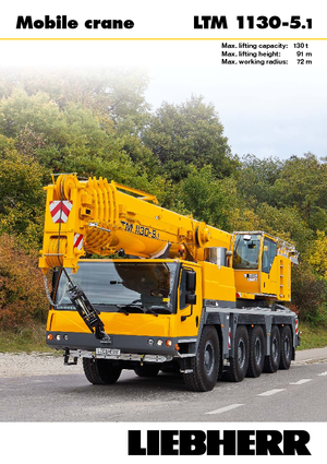 всюдихідні крани Liebherr LTM 1130-5.1 