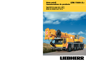 всюдихідні крани Liebherr LTM 1160-5.1 (10x6x8)