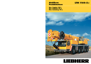 всюдихідні крани Liebherr LTM 1160-5.1 (10x6x8)
