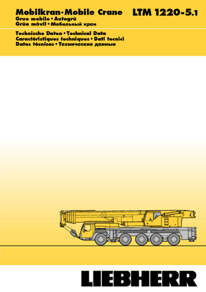 всюдихідні крани Liebherr LTM 1220-5.1 (10x8x10)
