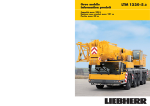 всюдихідні крани Liebherr LTM 1220-5.2 (10x6x10)