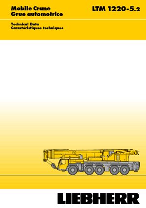 всюдихідні крани Liebherr LTM 1220-5.2 (10x6x10)