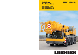 всюдихідні крани Liebherr LTM 1220-5.2 (10x6x10)