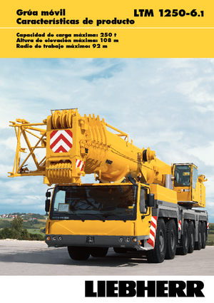 всюдихідні крани Liebherr LTM 1250-6.1 (12x8x10)